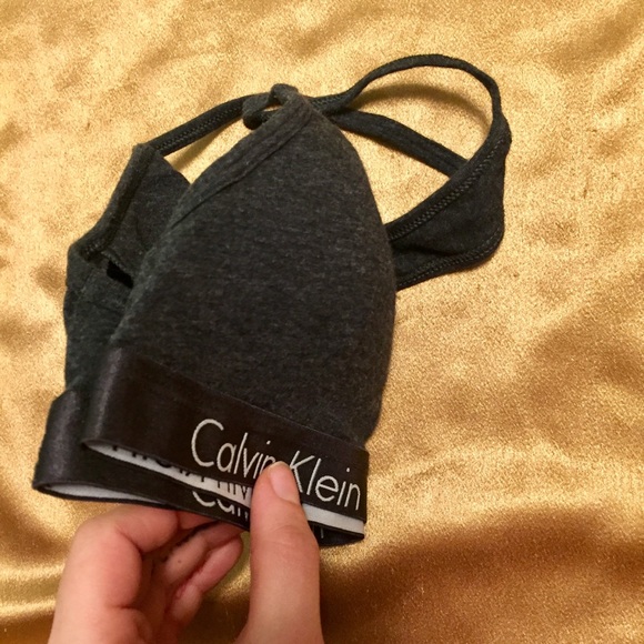 Calvin Klein Racerback Bralette-Removable Padding - Picture 6 of 6